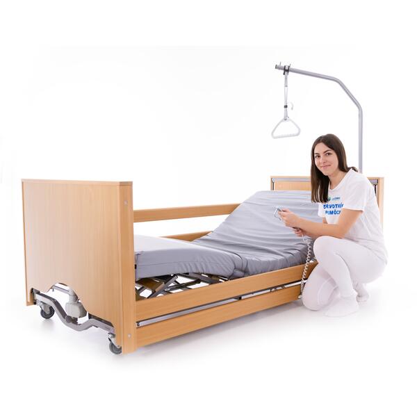 Elektrická polohovací postel COMFORT LOW - s funkcí extra nízkého polohování  (Používaný kus)