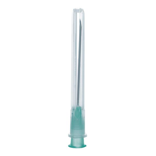 Levně Jednorázová injekční jehla zelená – 0,8 x 40 mm, 100 ks