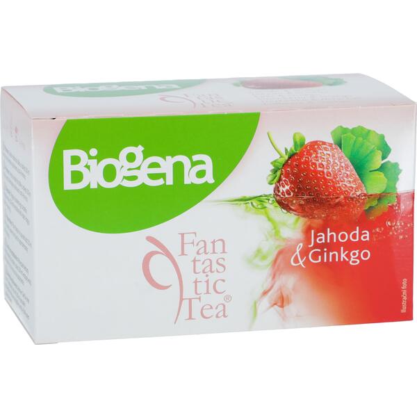Levně Biogena Fantastic Tea Jahoda a Ginko 20 x 2,5 g