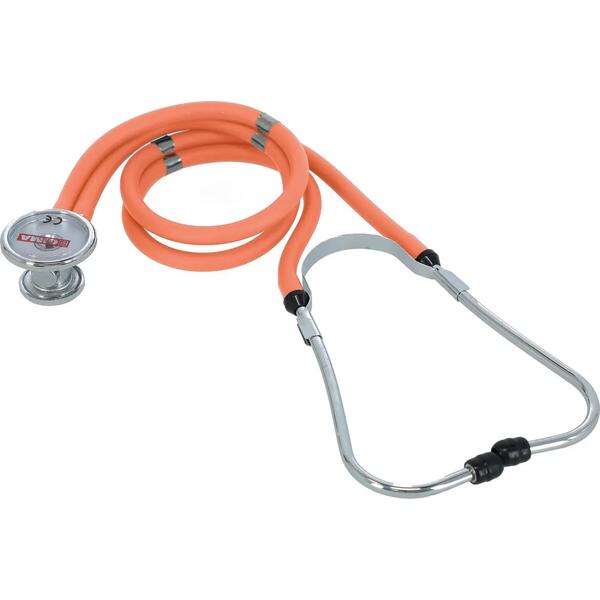Levně Stetoskop dvojhadičkový Jotarap Dual, oranžový