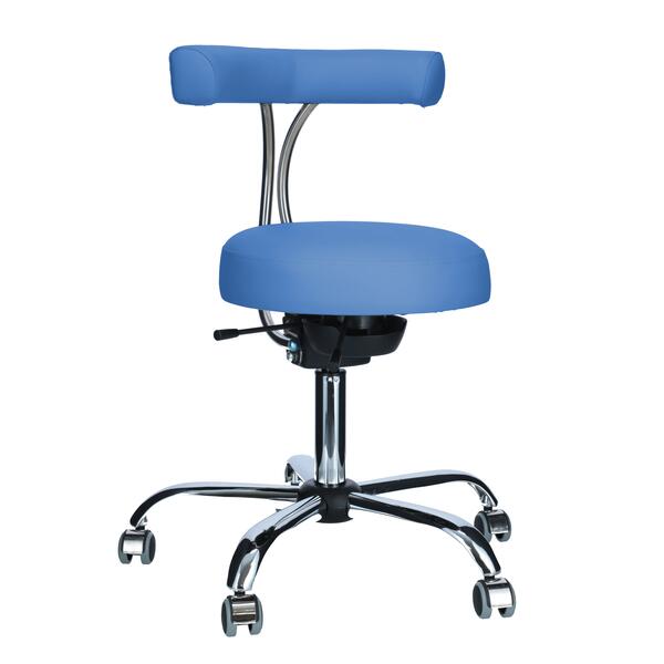 Levně Ergonomická židle do ambulance, modrá