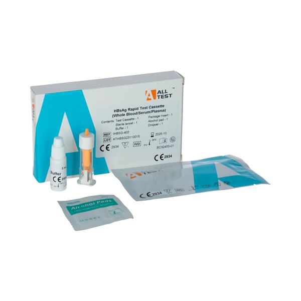 Profesionální test na hepatitidu B, 1ks