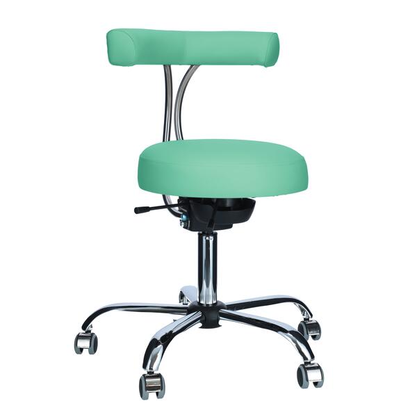Levně Ergonomická židle do ambulance, zelená