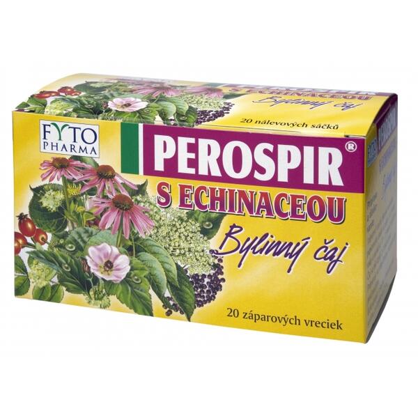 Levně Fytopharma PEROSPIR bylinný čaj s echinaceou 20 x 1,5 g