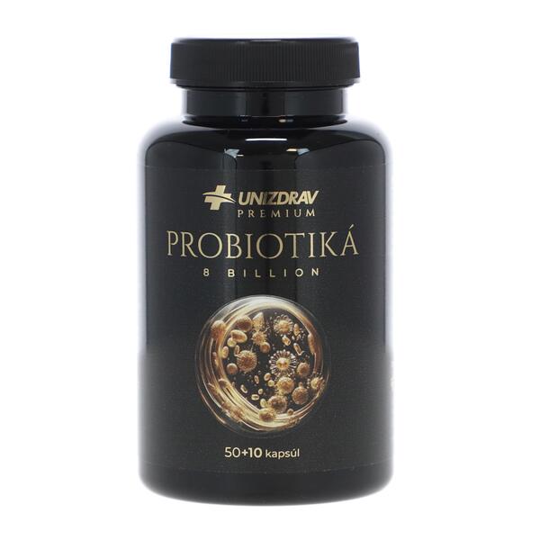 Probiotika 8 bilion UNIZDRAV, 50 + 10 kapslí zdarma