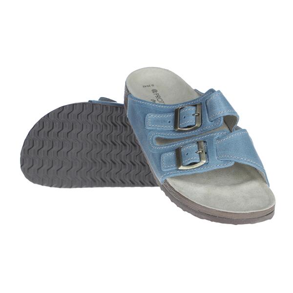 Levně Zdravotní ortopedická obuv – typ 16 riflově modrá