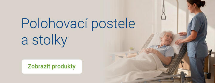 Polohovací postele a stolky