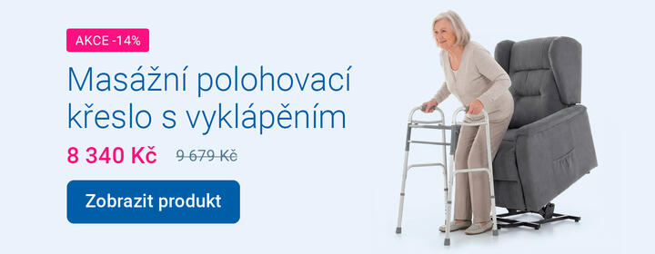Masážní polohovací křeslo