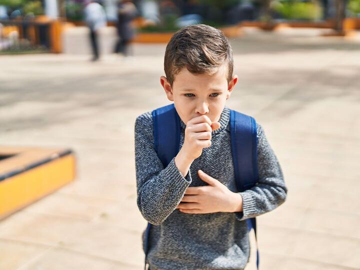 Jak na kašel u dětí