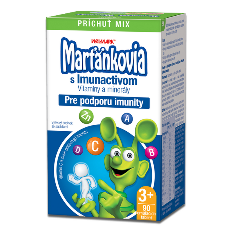 Walmark Marťánci s Imunactivem, 90 tablet