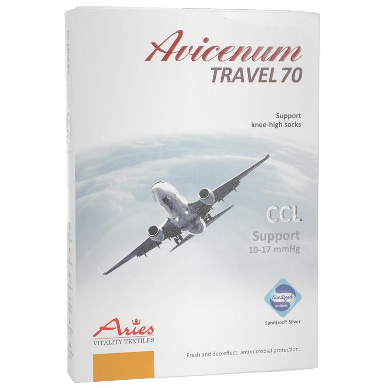 Avicenum TRAVEL 70 - podpůrne cestovní podkolenky, tělové