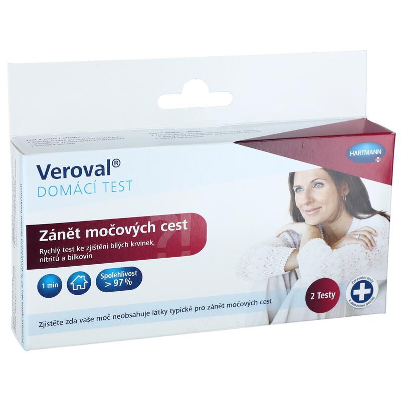 Domácí test na zjištění zánětu močových cest Veroval, 2ks