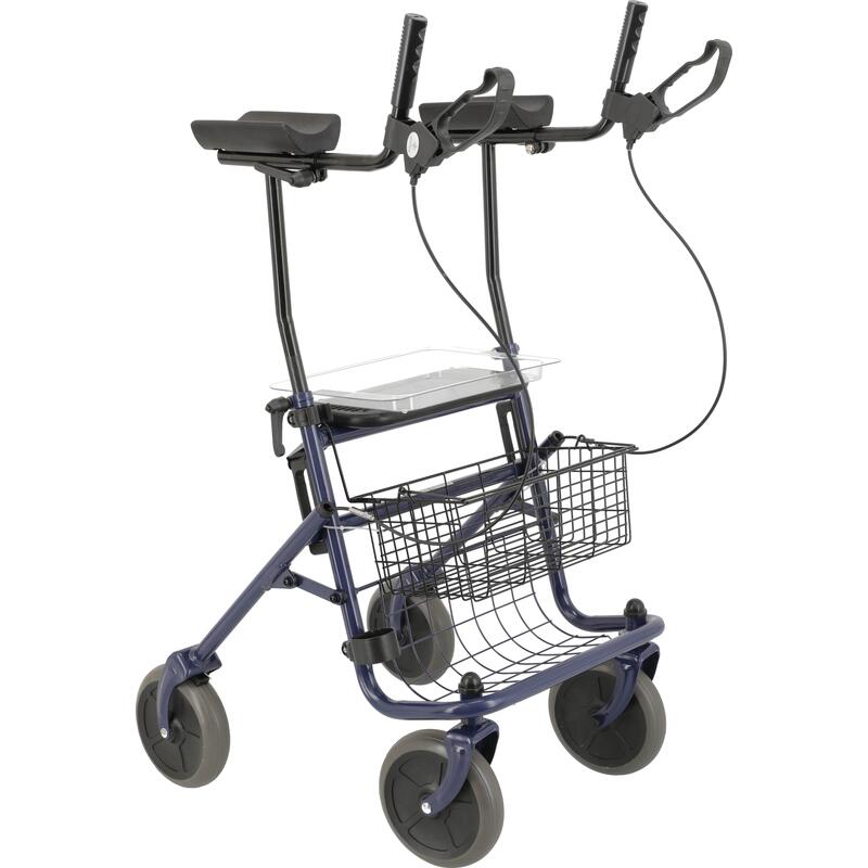 Pojízdné chodítko s prodlouženými loketními opěrkami