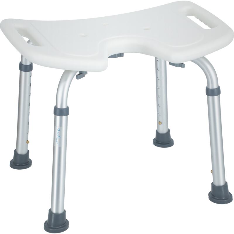 Stoleček do sprchy s výřezem