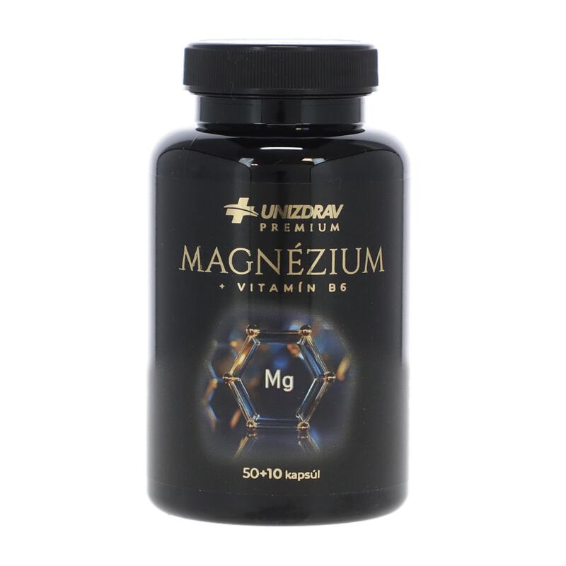 Magnesium + vitamín B6 UNIZDRAV, 50 + 10 kapslí zdarma