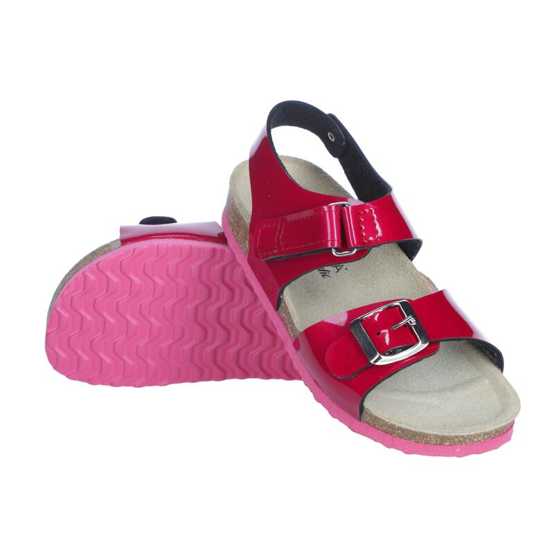 Dětská ortopedická obuv – typ 97 malinová