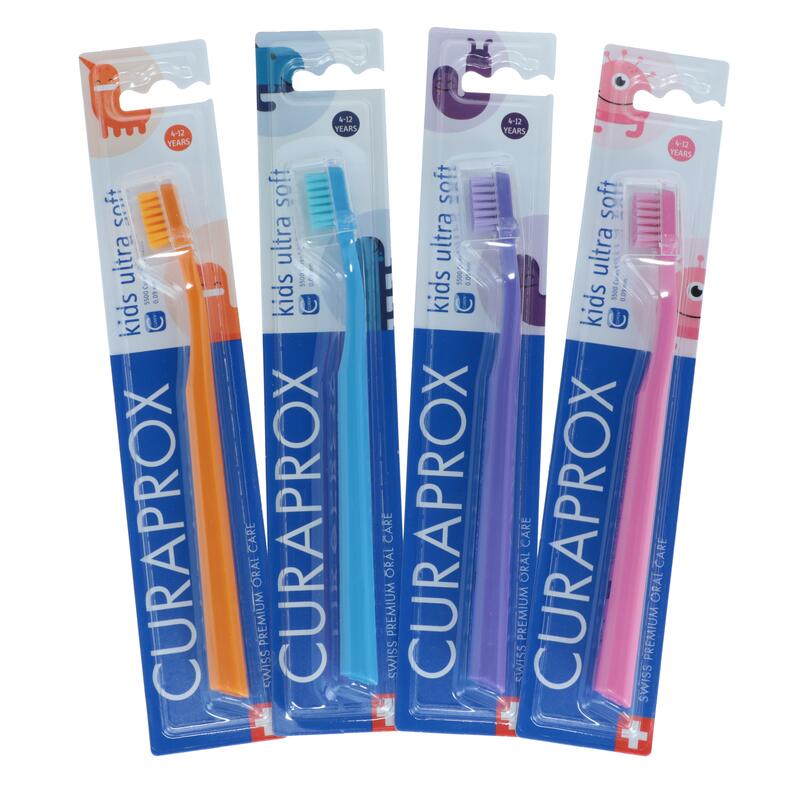 Dětský zubní kartáček CURAPROX Kids, 4 – 12 let