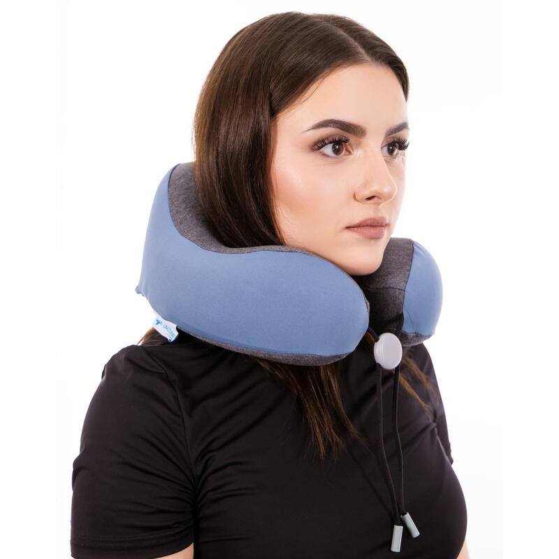 Cestovní ergonomický polštář z paměťové pěny