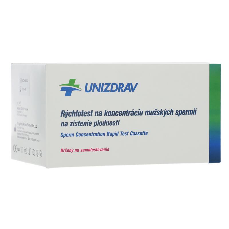 Rychlotest na koncentraci mužských spermií ke zjištění plodnosti