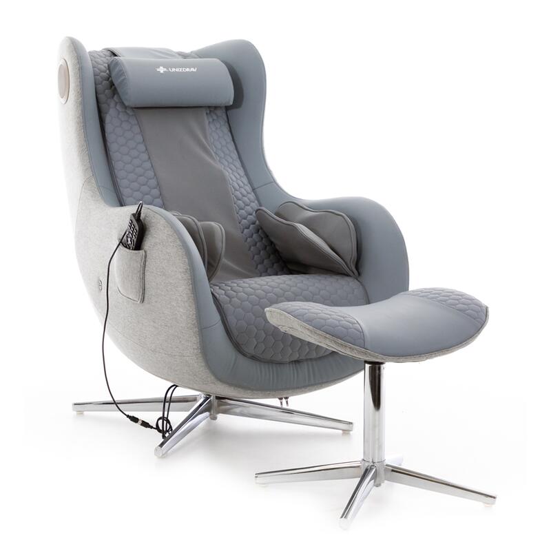 Elektrické masážní křeslo Safír Relax, antracitové