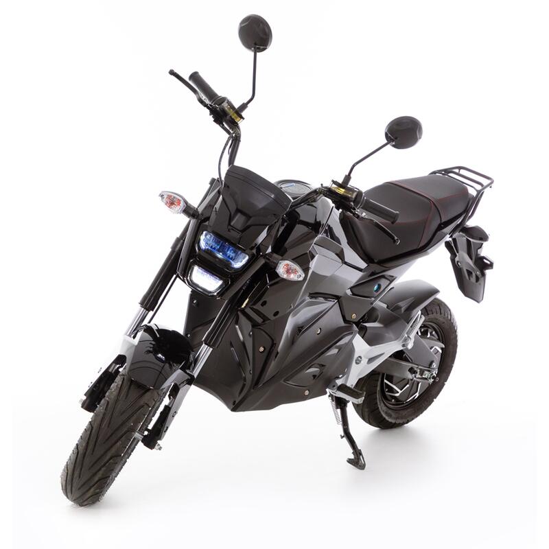 Elektrická motorka e-Flex, černá