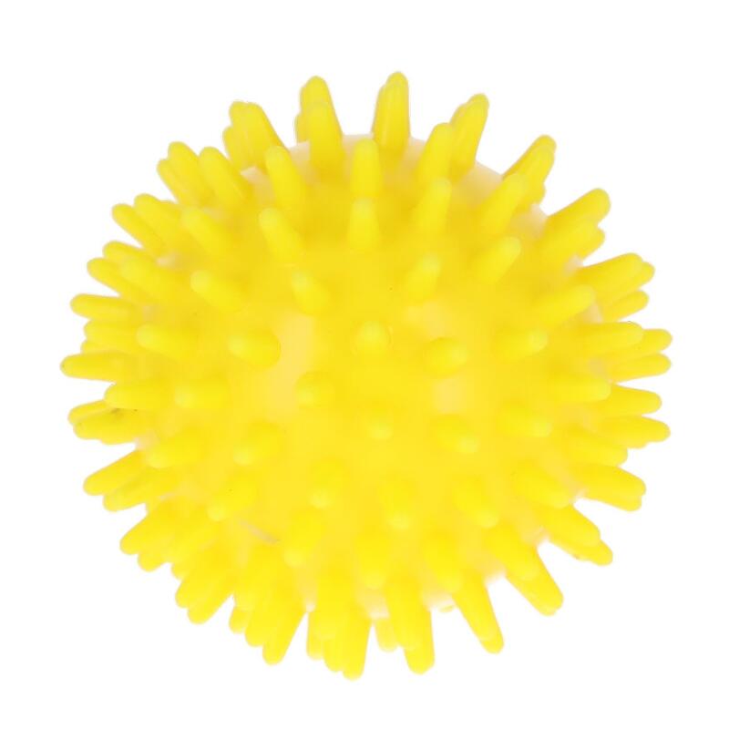 Masážní ježek, žlutý 7 cm