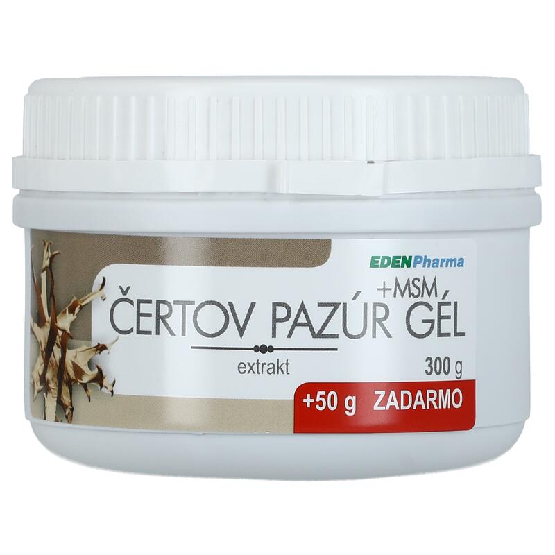 Čertův dráp gel + MSM, 350 g