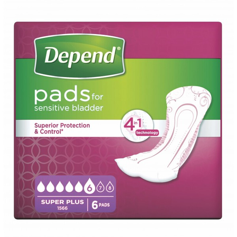Depend Super Plus, 6 ks