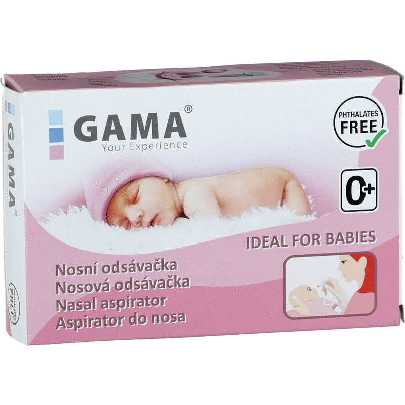 Odsávačka hlenů pro kojence GAMA, růžová
