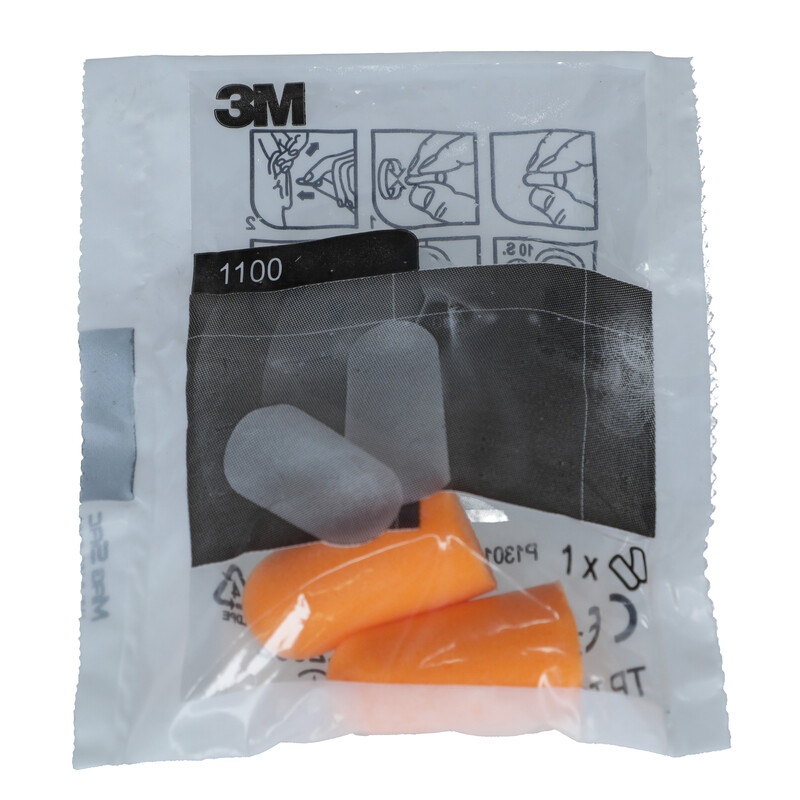 Chrániče sluchu z PVC pěny, 2ks