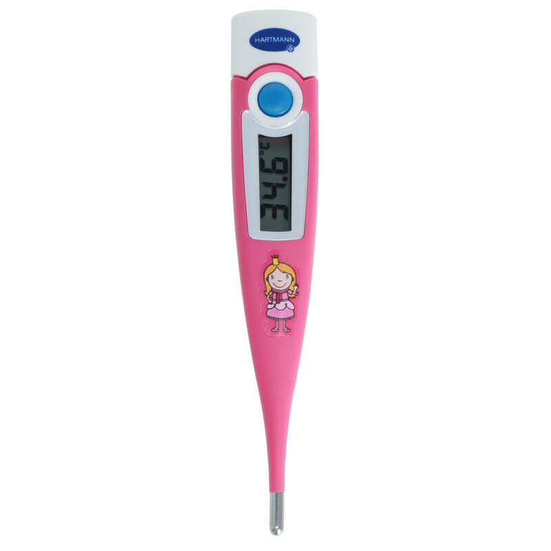 Digitální dětský teploměr Thermoval Kids, růžový