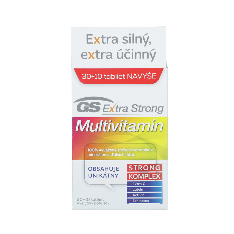 GS Extra Strong Multivitamin, 40 tablet