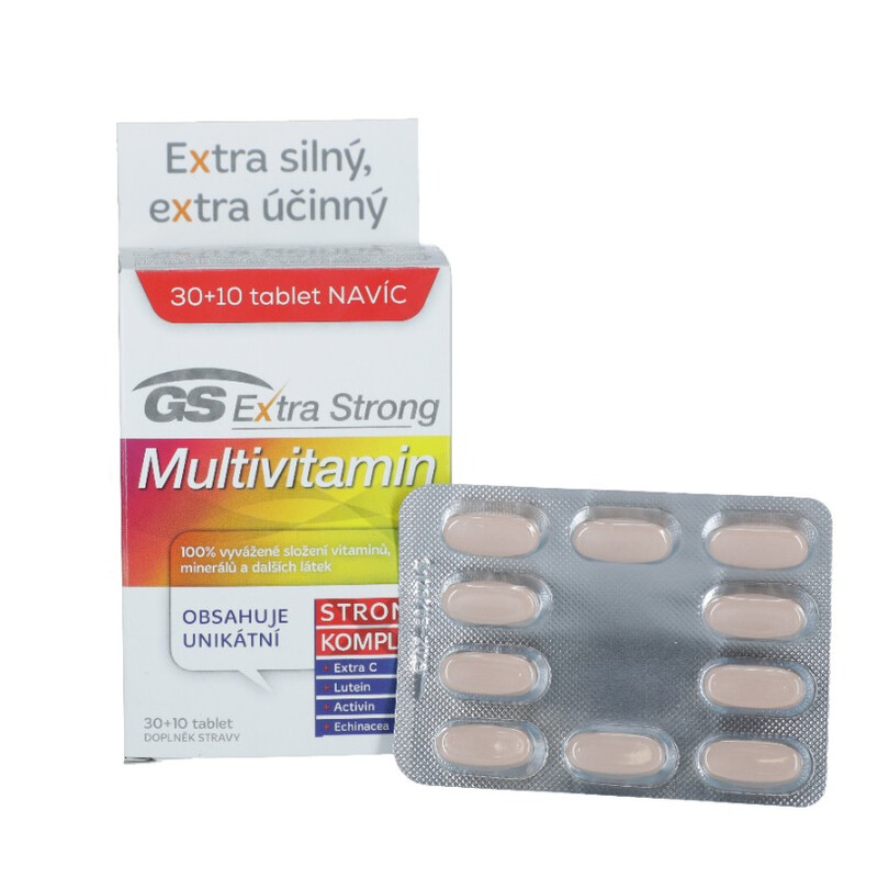 GS Extra Strong Multivitamin, 40 tablet