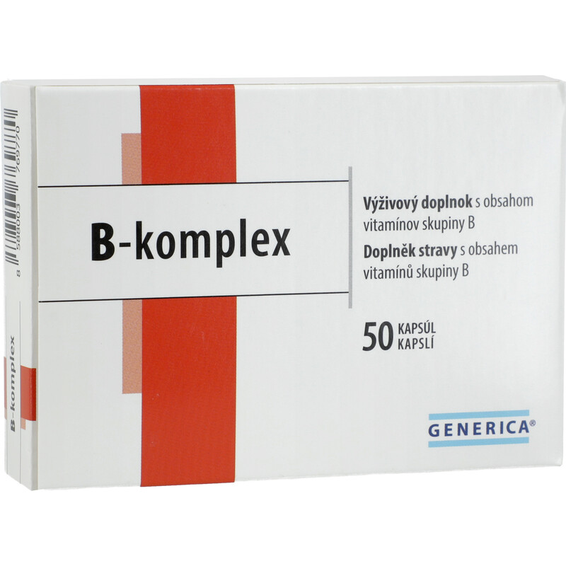 GENERICA B-komplex 50 kapslí