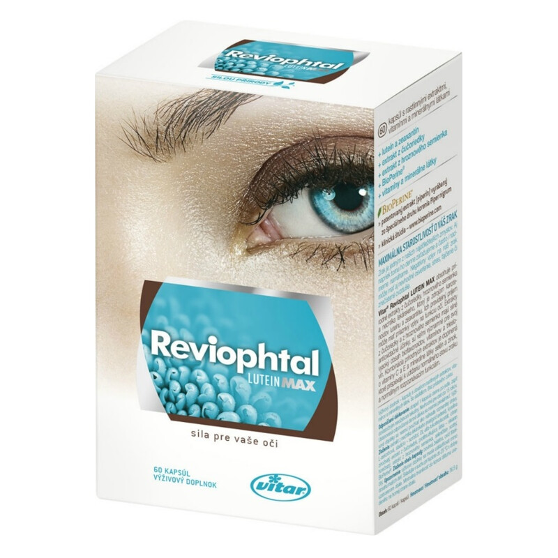 Reviophtal Lutein max, 60 kapslí