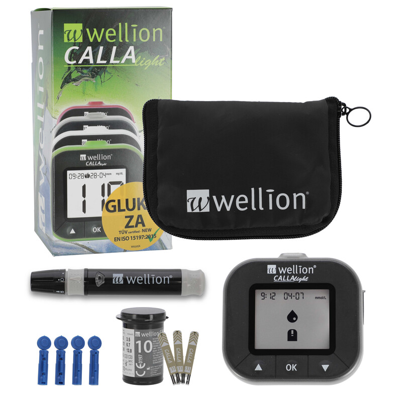 Glukometr Wellion Calla light, blackberry
