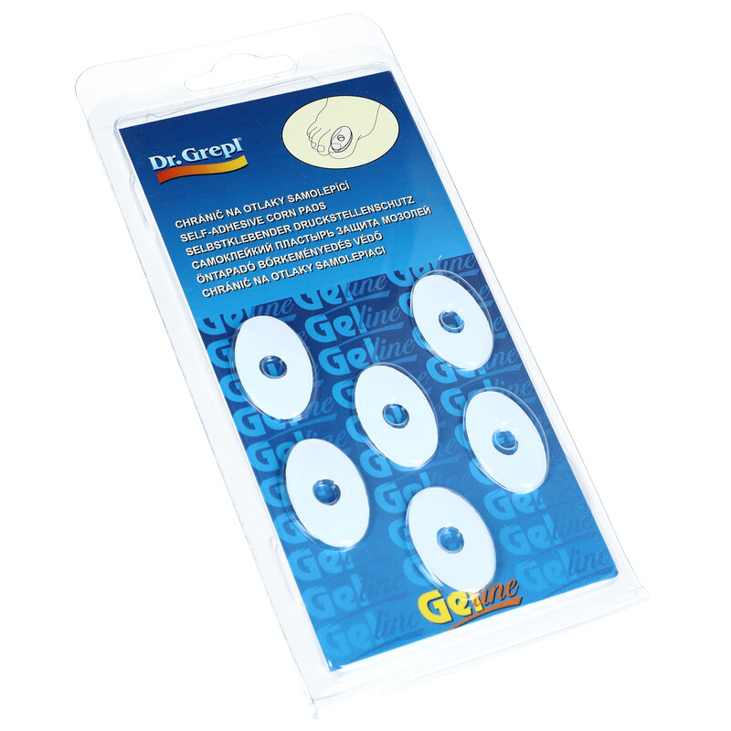 Chránič na otlaky samolepící –  malý gelový, 6 ks
