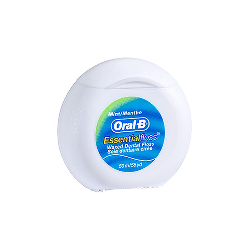 Dentální nit s mentolovou příchutí Oral-B Essential floss, 50 m