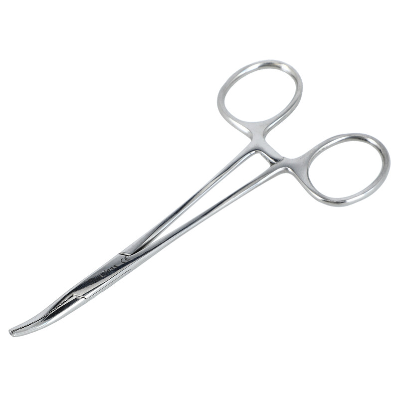 Mosquito svorka na cévy zahnutá 10,5 - 12,5 cm