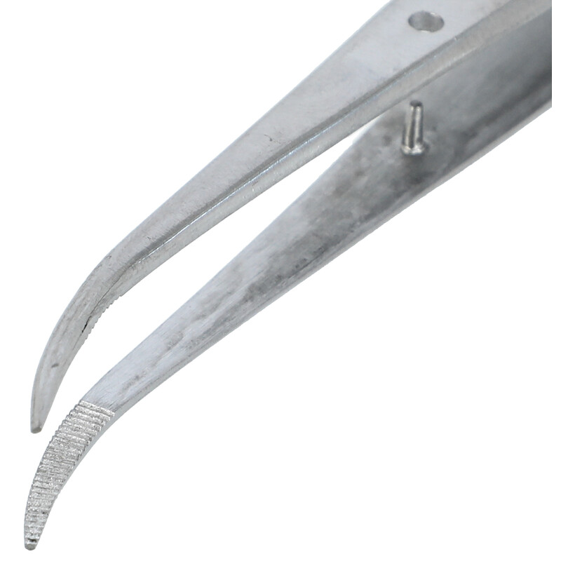 Pinzeta zubní lomená 13 - 16cm