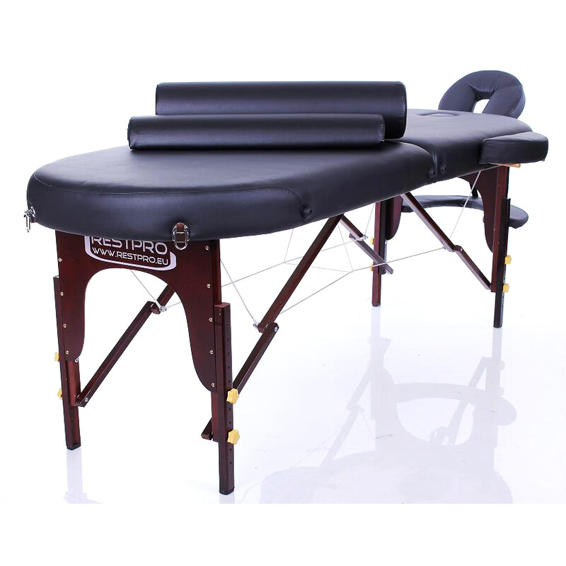 Dřevěné masážní lehátko VIP2 OVAL SET