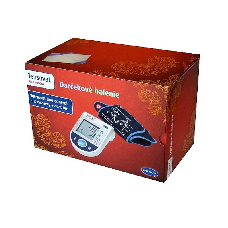 Tlakoměr Tensoval duo control + adaptér + 2 manžety
