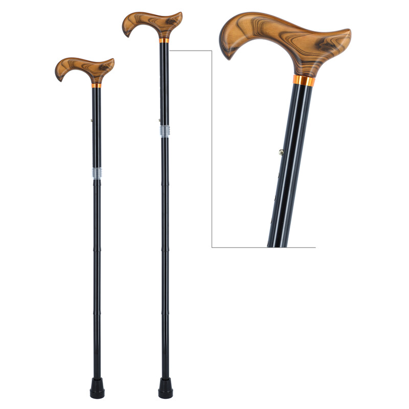 Skládací hůl černá