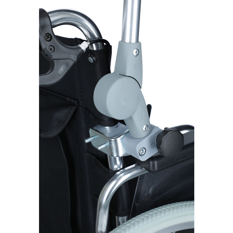 Deštník k vozíku, šedý