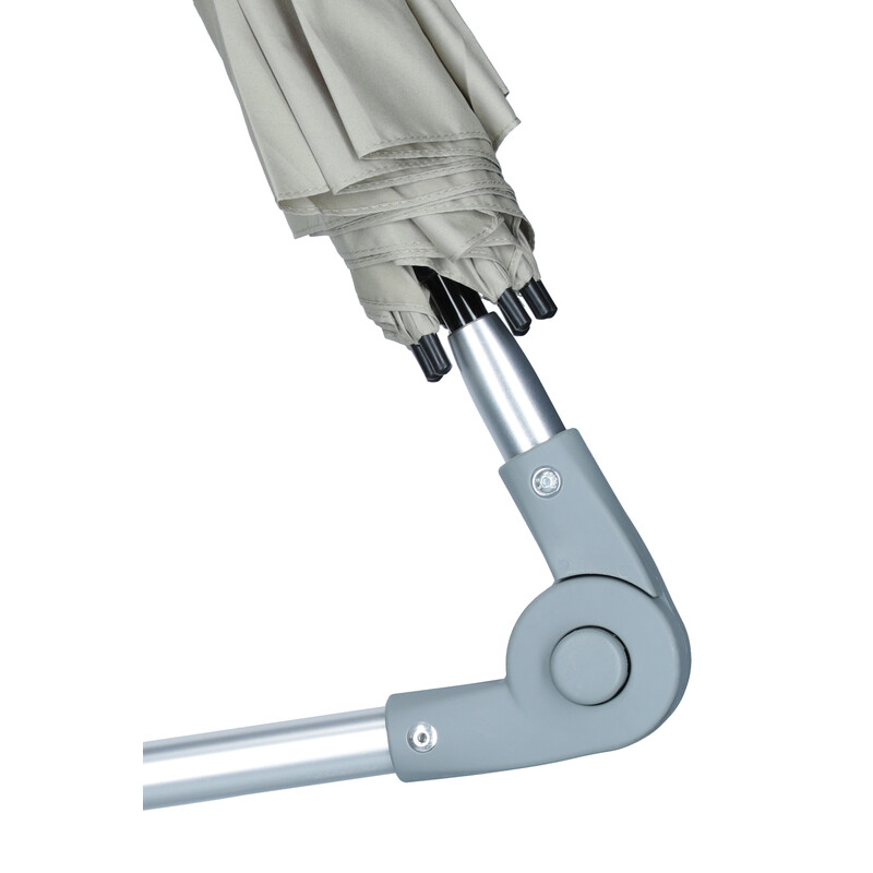 Deštník k vozíku, šedý