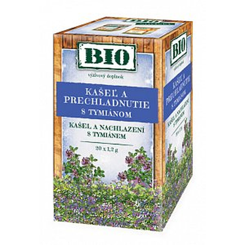 HERBEX BIO Kašel a nachlazení s tymiánem 20 x 1,2g