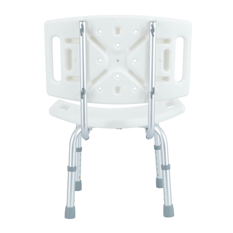 Sprchovací židle výškově nastavitelná