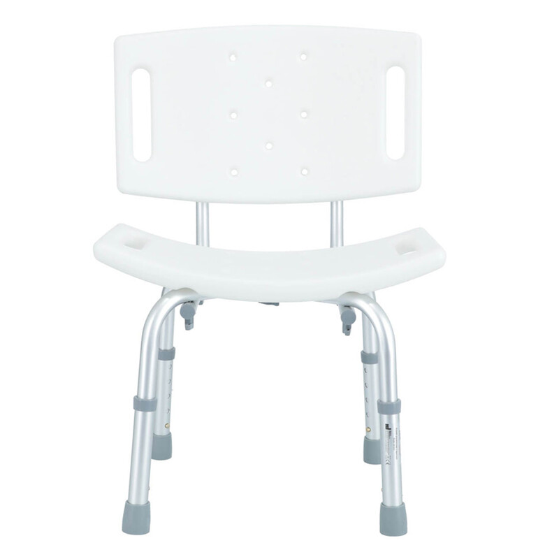 Sprchovací židle výškově nastavitelná