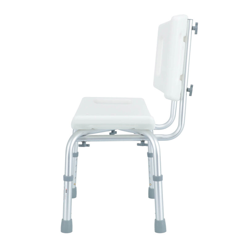 Sprchovací židle výškově nastavitelná