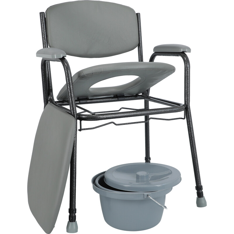 Toaletní židle výškově nastavitelná